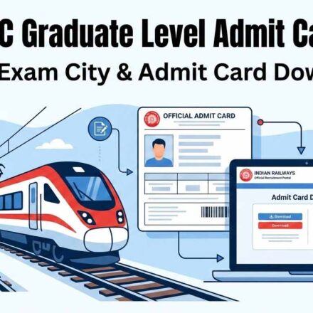 RRB NTPC Graduate Level Admit Card 2026