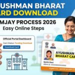 Ayushman Bharat card download online using mobile number and Aadhaar through PMJAY official portal