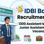 IDBI Bank Recruitment 2026