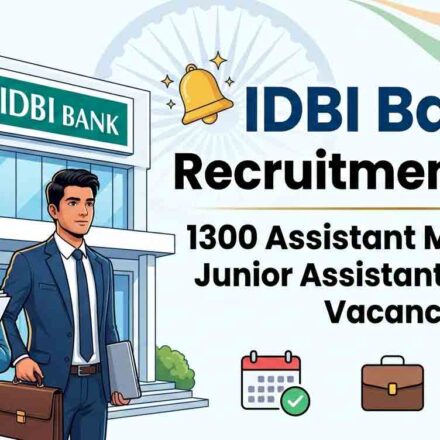 IDBI Bank Recruitment 2026