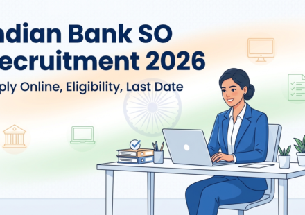 Indian Bank SO Recruitment 2026