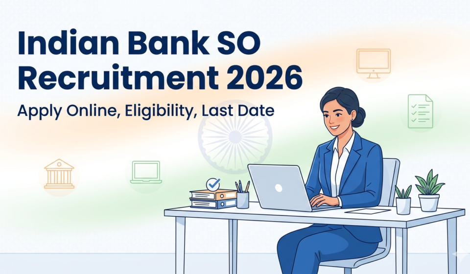 Indian Bank SO Recruitment 2026