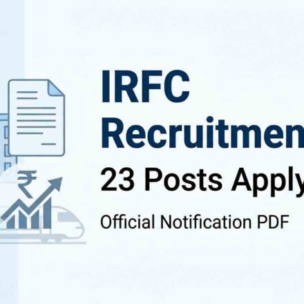 IRFC Recruitment 2026
