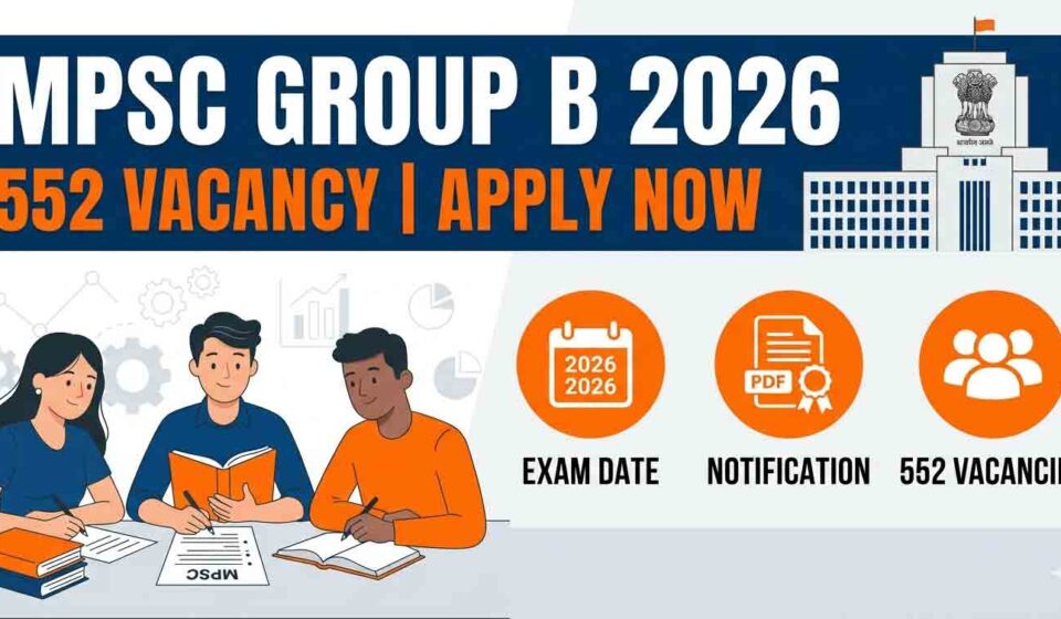 MPSC Group B Notification 2026