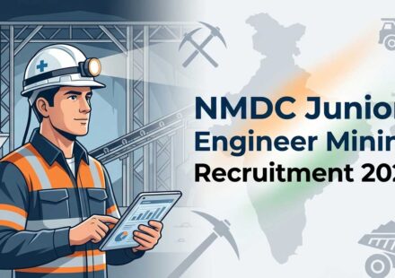 NMDC Junior Engineer Mining Recruitment 2026