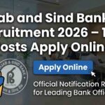 Punjab and Sind Bank LBO Recruitment 2026