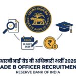 RBI Grade B Officer Recruitment 2026