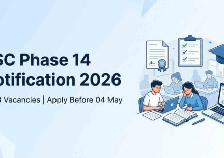 SSC Selection Post Phase 14 Notification 2026