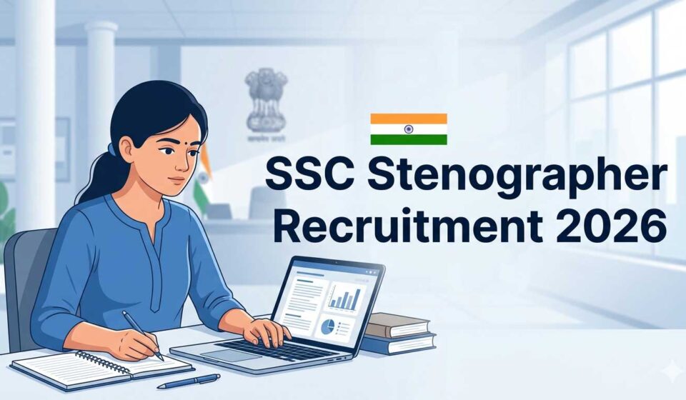 SSC Stenographer Recruitment 2026