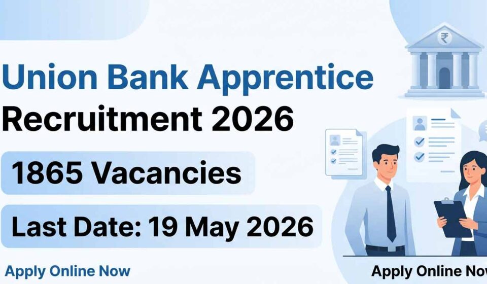 Union Bank Apprentice Recruitment 2026