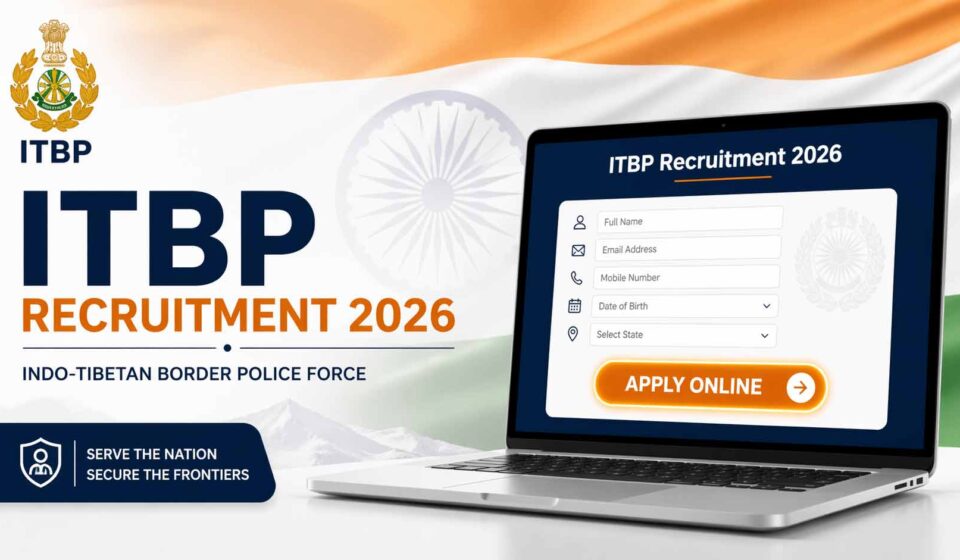 ITBP Assistant Commandant Engineer Recruitment 2026