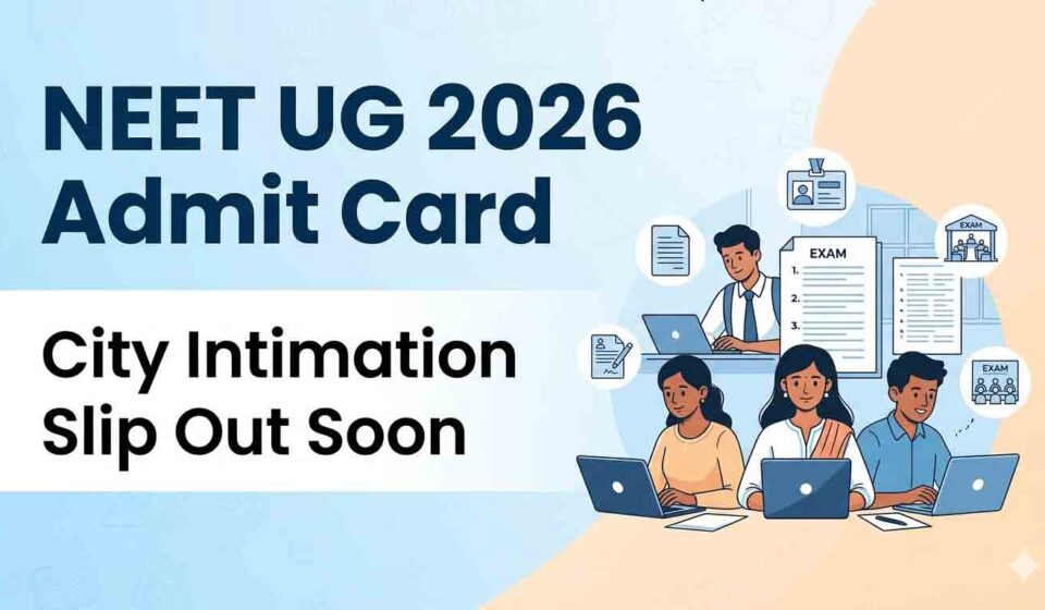NEET UG 2026 Admit Card
