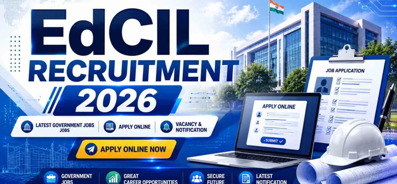 EdCIL Recruitment 2026