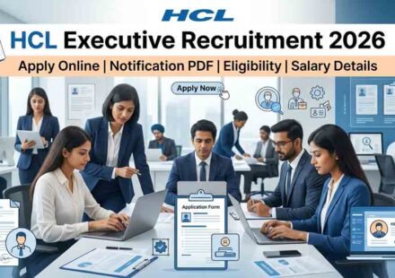 HCL Executive Recruitment 2026