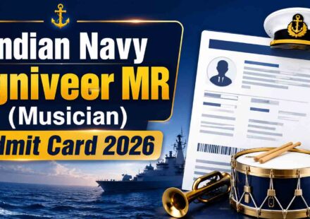 Indian Navy Agniveer MR Musician Admit Card 2026