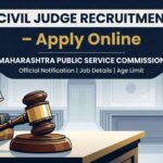 MPSC Civil Judge Recruitment 2026