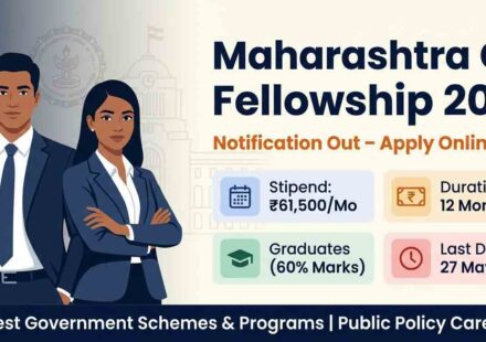 Maharashtra CM Fellowship Program 2026