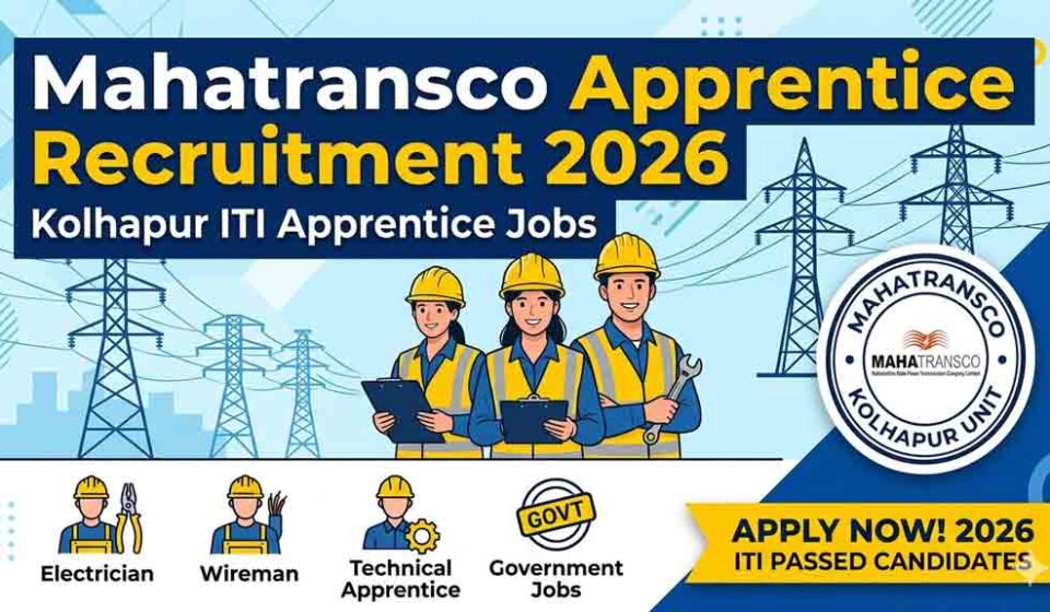 Mahatransco Apprentice Recruitment 2026