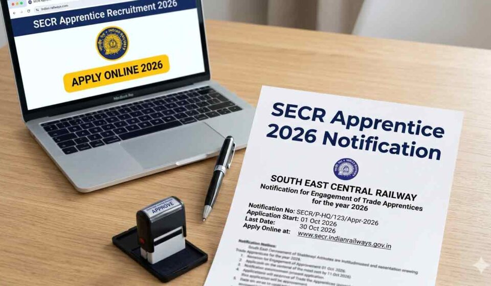 Railway SECR Raipur Apprentice 2026