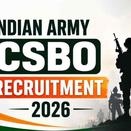 Indian Army CSBO Recruitment 2026