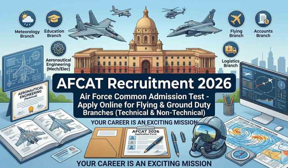 AFCAT Recruitment 2026