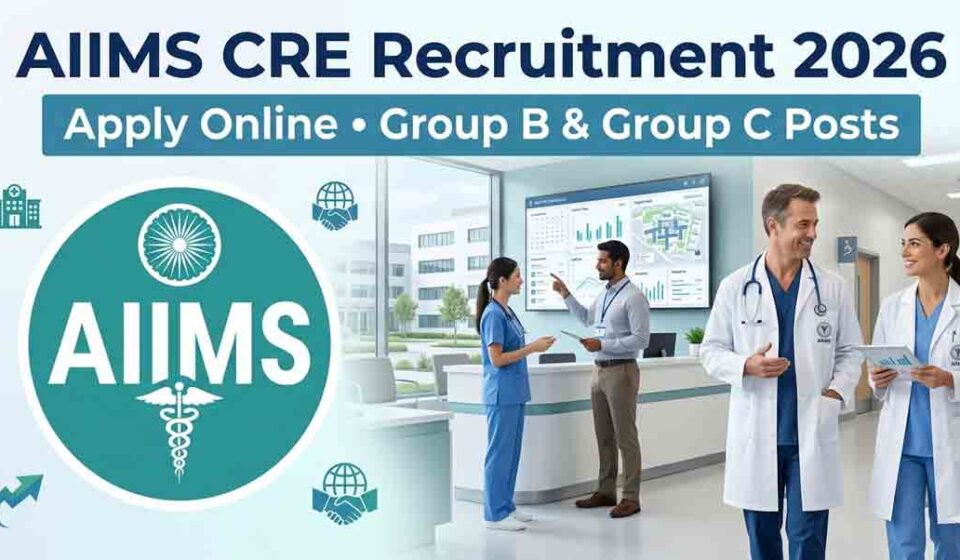 AIIMS CRE Recruitment 2026