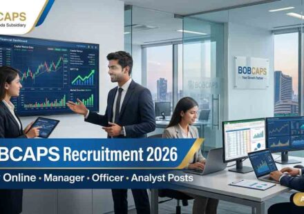 BOBCAPS Recruitment 2026