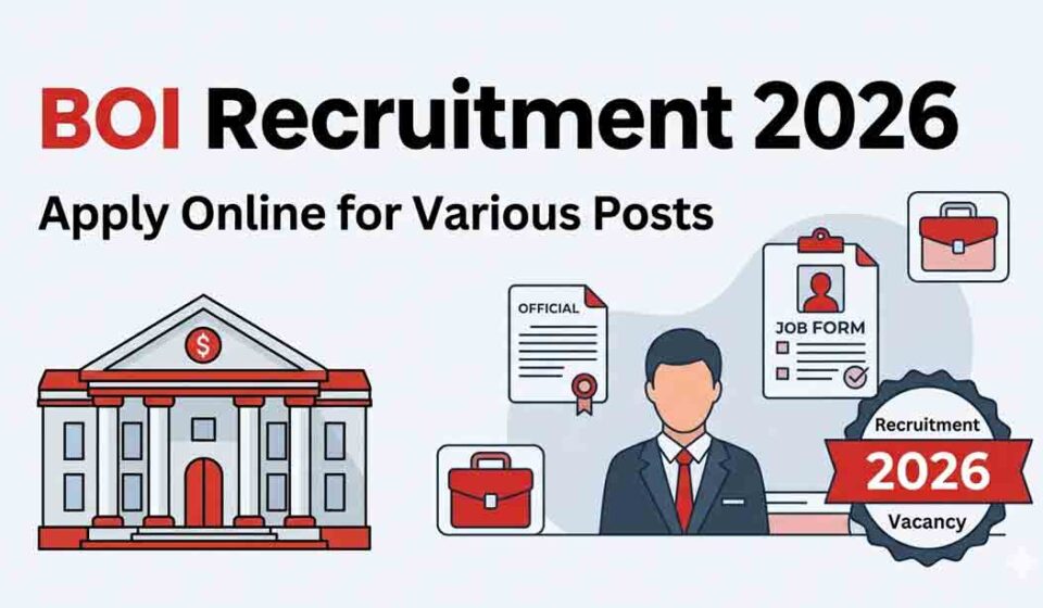 BOI Recruitment 2026