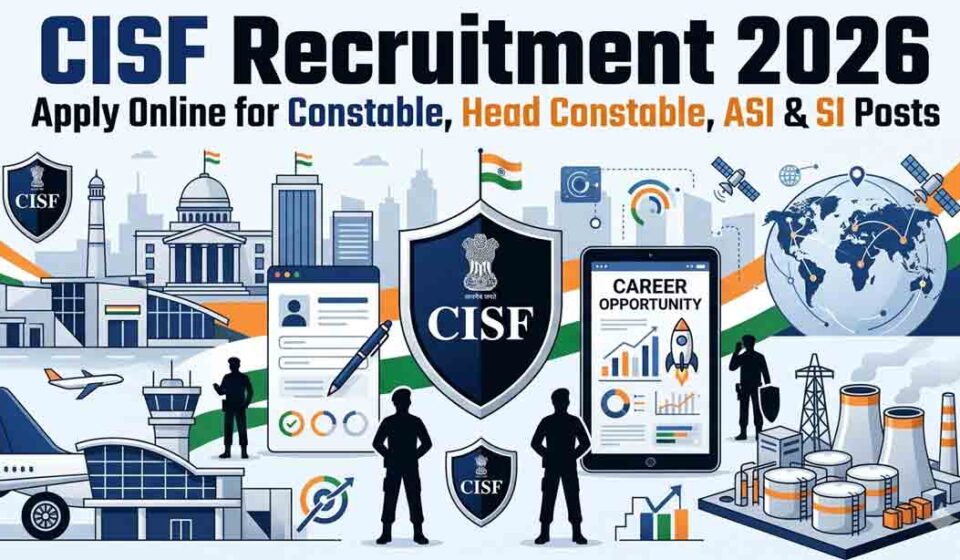 CISF Recruitment 2026