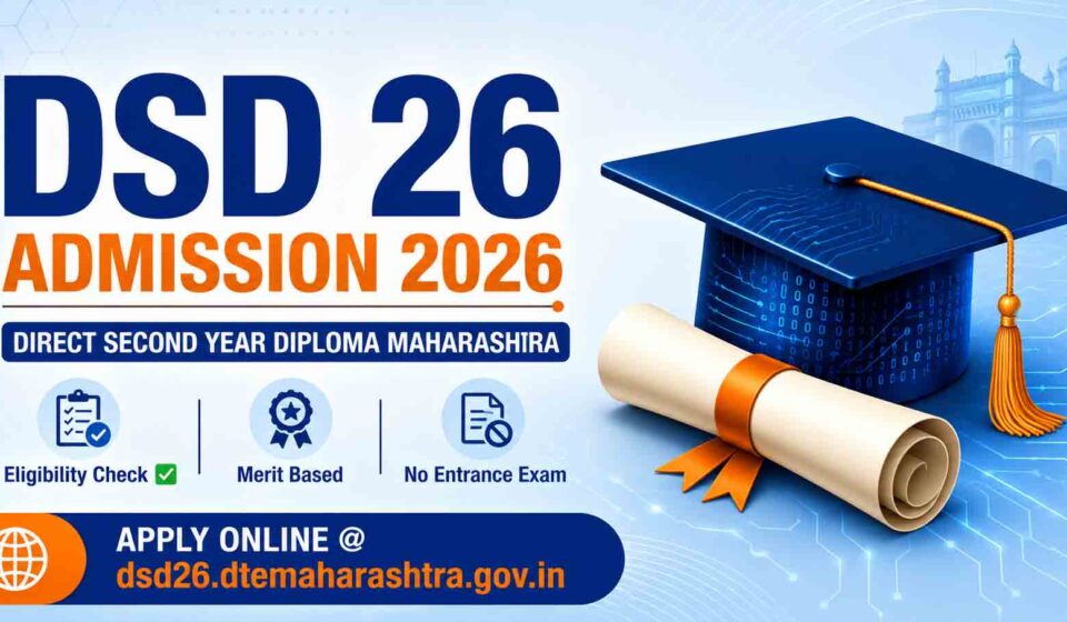 Direct Second Year Diploma Admission 2026 Maharashtra