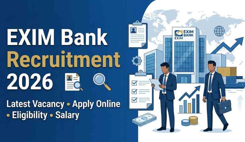 EXIM Recruitment 2026