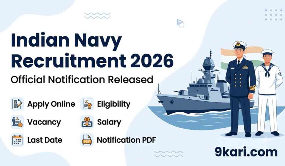 Indian Navy Recruitment 2026