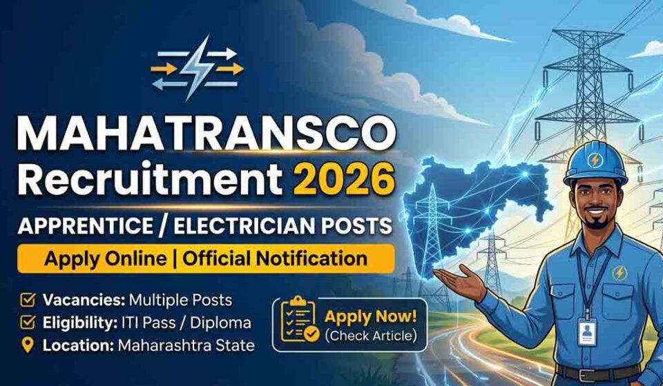 MAHATRANSCO Recruitment 2026
