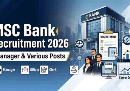 MSC Bank Recruitment 2026