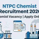 NTPC Chemist Recruitment 2026