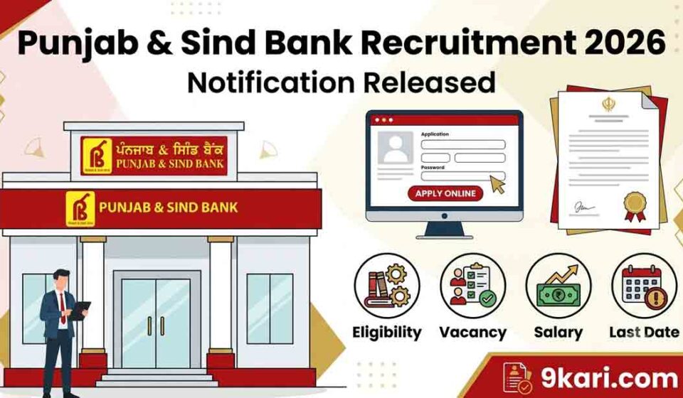 Punjab & Sind Bank Recruitment 2026
