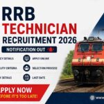 RRB Technician Recruitment 2026