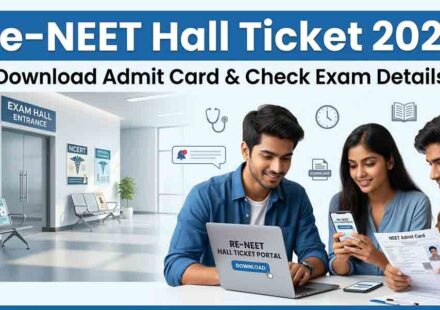 Re-NEET Hall Ticket 2026