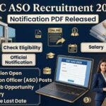 SSC ASO Recruitment 2026