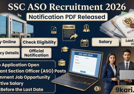 SSC ASO Recruitment 2026