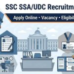 SSC SSA UDC Recruitment 2026
