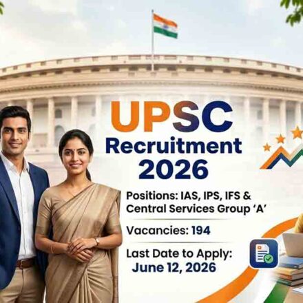 UPSC Recruitment 2026