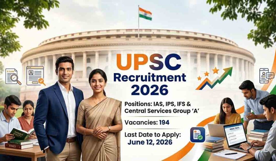 UPSC Recruitment 2026