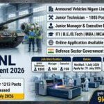 AVNL Recruitment 2026