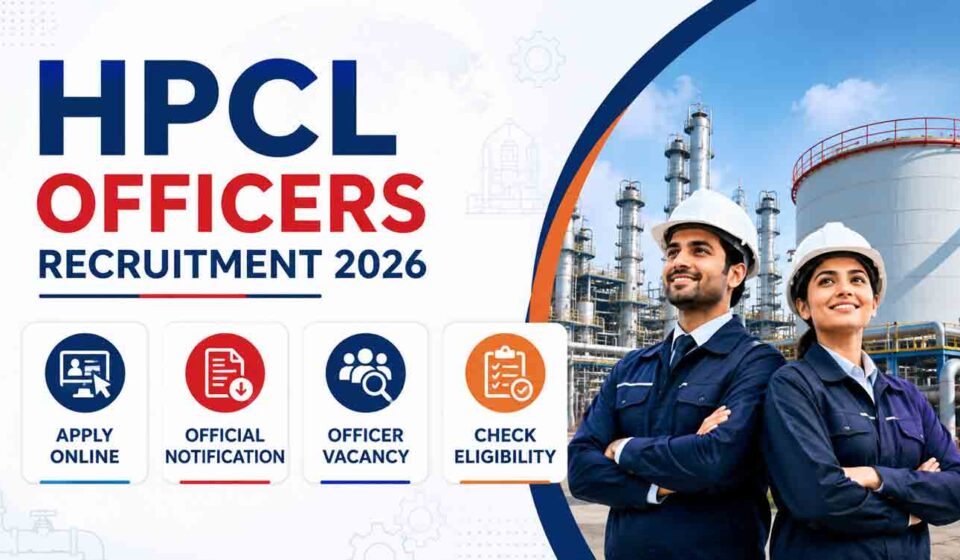 HPCL Officers Recruitment 2026