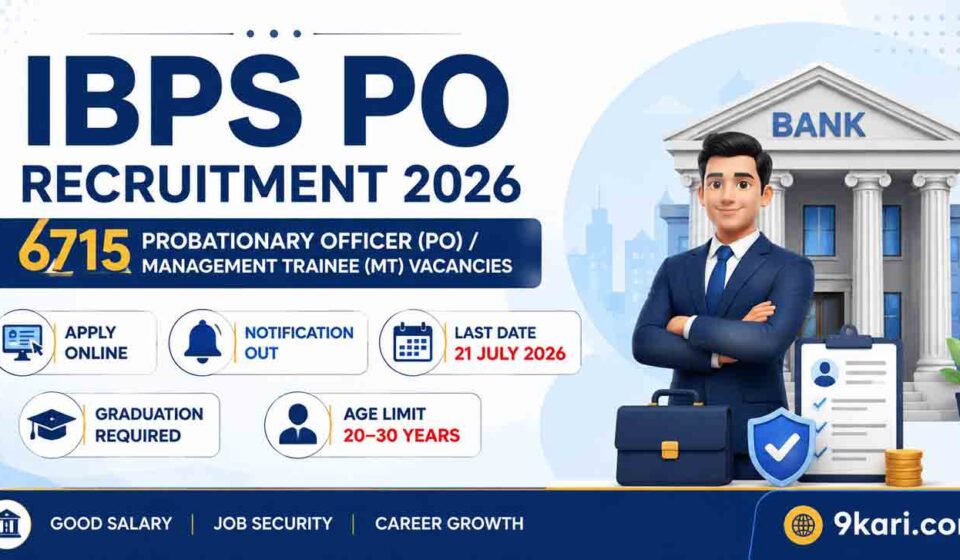IBPS PO recruitment 2026