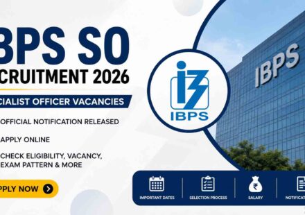 IBPS SO Recruitment 2026