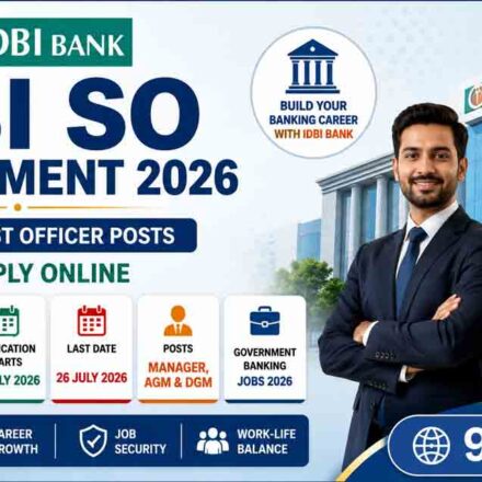 IDBI SO Recruitment 2026