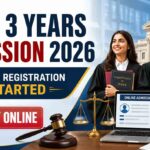 L.L.B. 3 Years Admission 2026