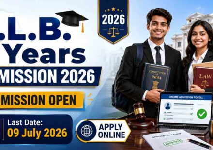 L.L.B. 5 Years Admission 2026